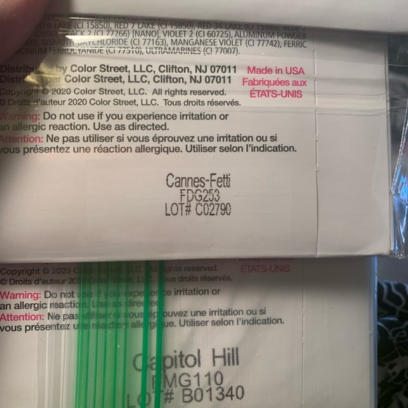 Color Street nail strip each set - Picture 3 of 3